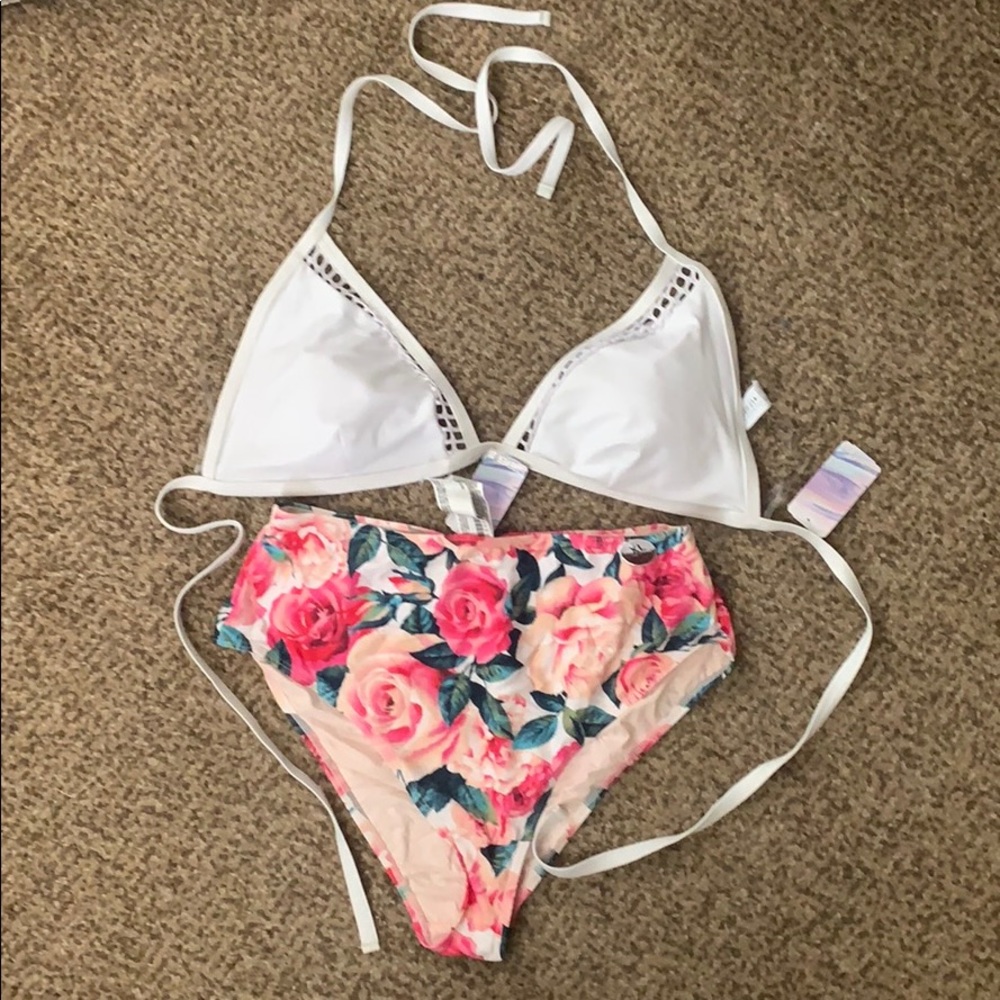Two piece swimsuit. New with tags.